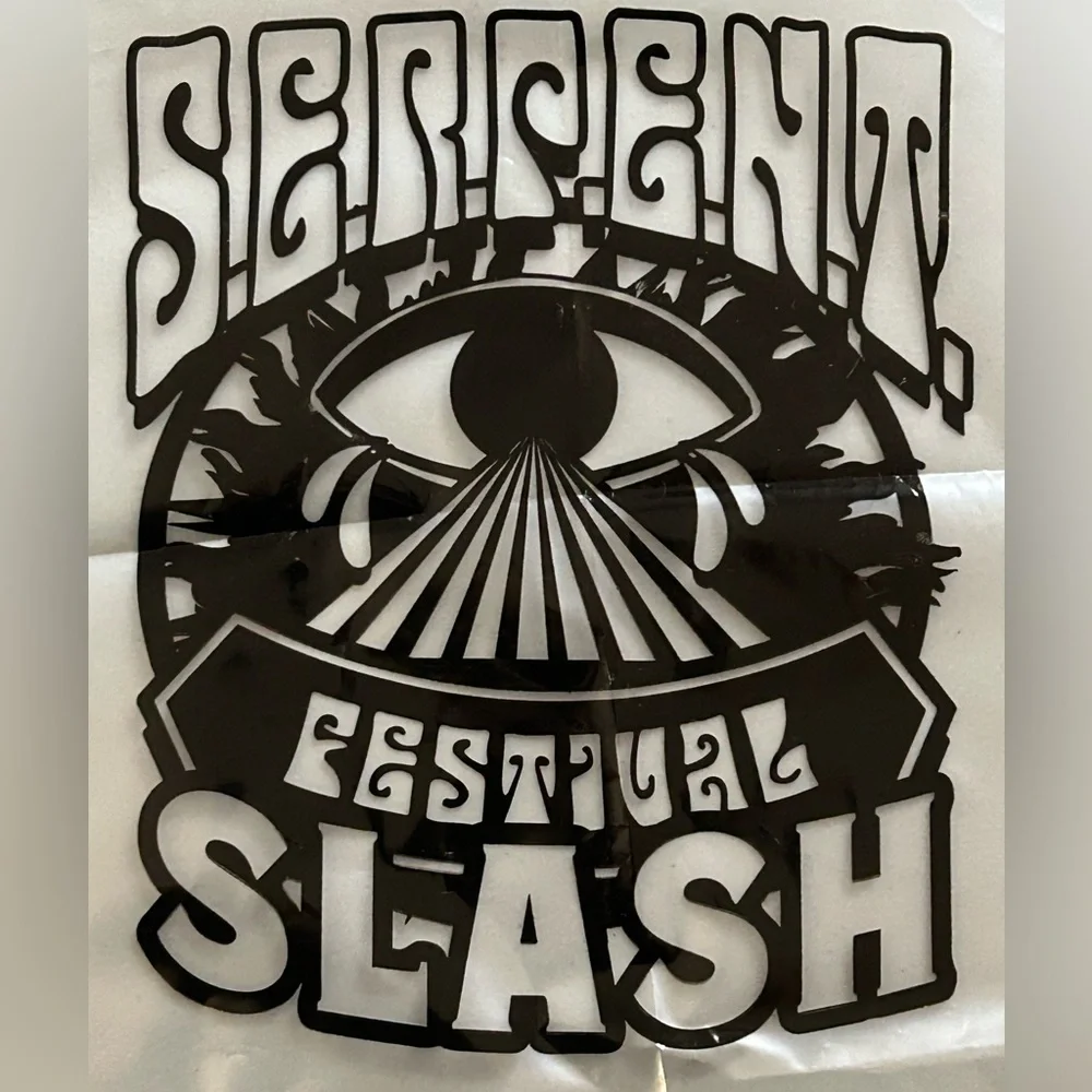 NEW! Exclusive SLASH S.E.R.P.E.N.T. Festival Tour Laminate and Guitar Pick Set